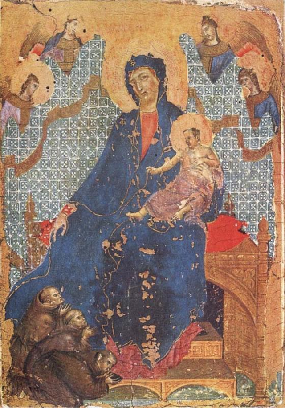 Duccio di Buoninsegna Madonna of the Franciscans China oil painting art